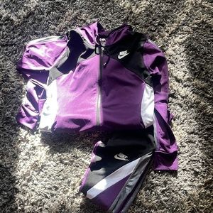 Nike lounge set purple !